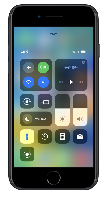 宣恩苹果14维修分享苹果iPhone 14 Pro手电筒开启方法 