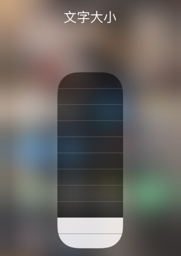 宣恩苹果手机维修分享小技巧：在 iPhone 控制中心快速调节字体大小 