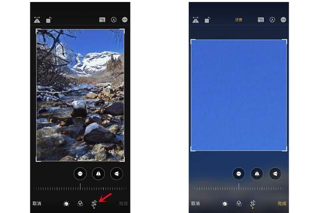 宣恩苹果手机维修分享iPhone手机如何使用裁剪功能隐藏照片 