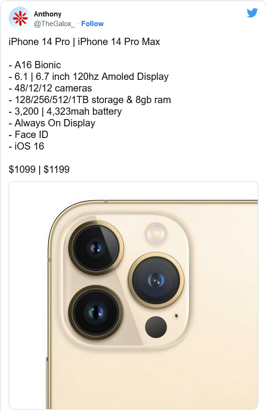 宣恩苹果14维修分享iPhone 14全系涨价 