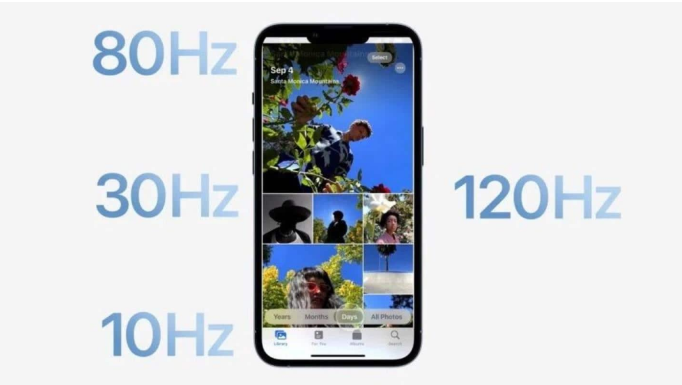 宣恩苹果14维修分享iPhone 14有高刷吗 